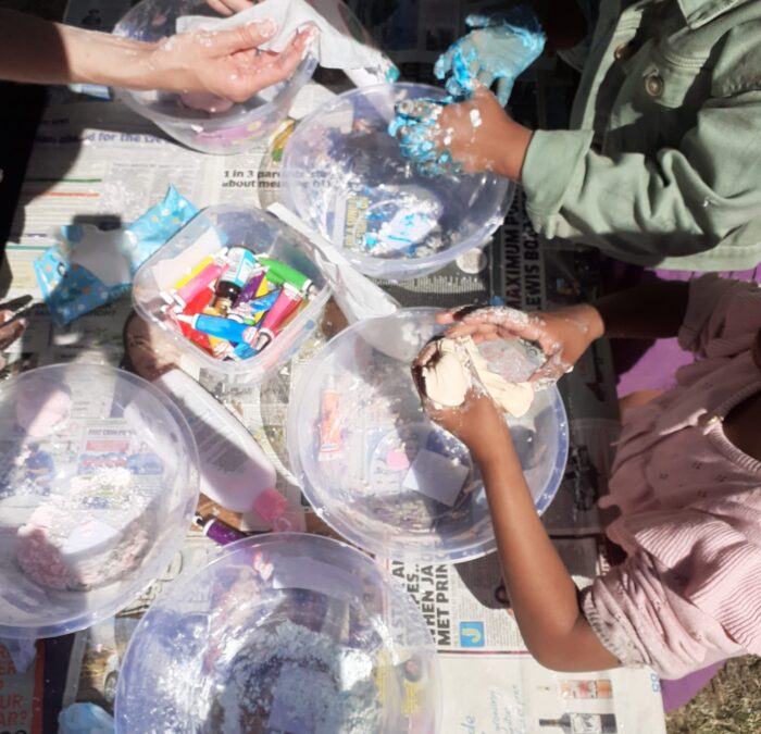 Cloud Dough – our families’ favourite activity!!